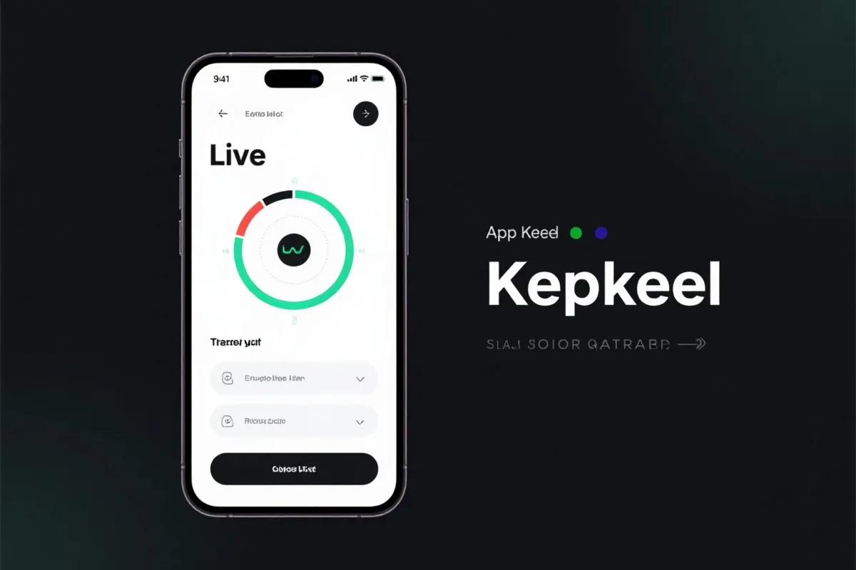 Mobile app UI preview