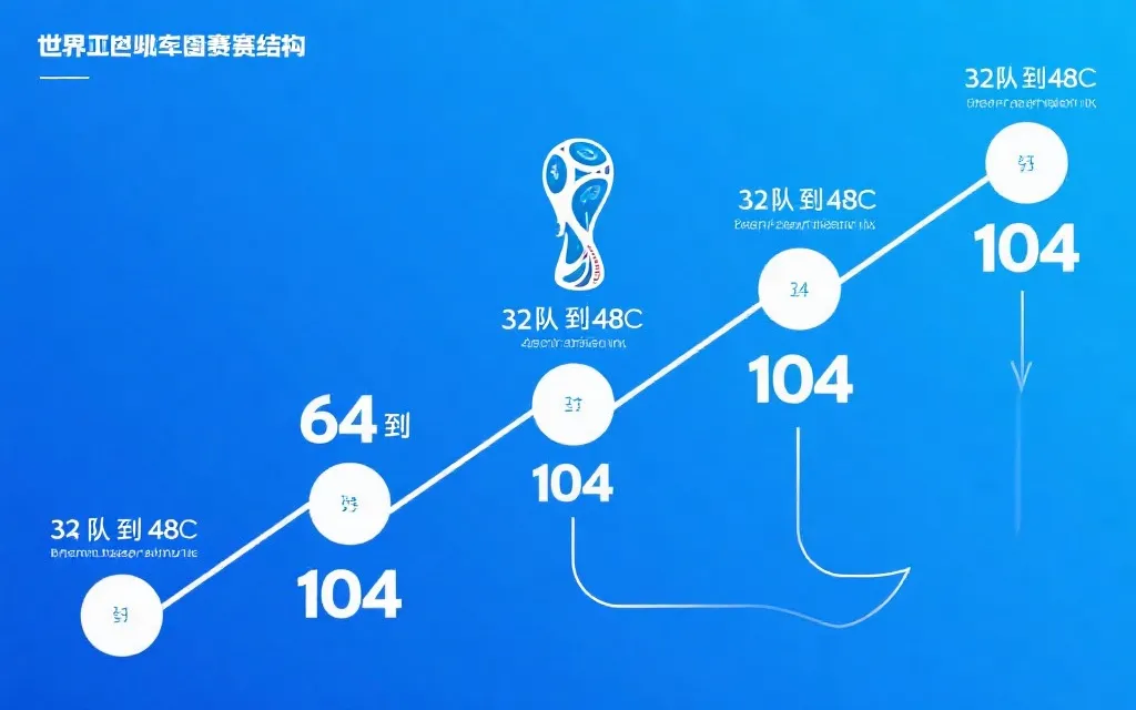 2026世界杯104场比赛：从32队到48队，赛制变革如何重写足球的节奏与记忆